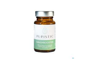 Sie sehen eine Packung Puristic Kapseln Immunbooster 30st, Produktbild: 01 Puristic Kapseln Immunbooster 30st, A-Nr.: 5862255 - 01