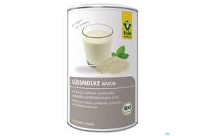 Sie sehen eine Packung Raab Bio Süssmolke Natur Pulver 450g, Produktbild: 01 Raab Bio Süssmolke Natur Pulver 450g, A-Nr.: 4368435 - 01