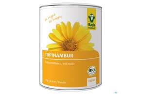 Sie sehen eine Packung Raab Bio Topinambur Pulver 150g, Produktbild: 01 Raab Bio Topinambur Pulver 150g, A-Nr.: 4368470 - 01