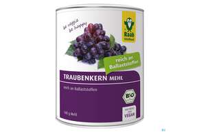 Sie sehen eine Packung Raab Bio Traubenkern Mehl 140g, Produktbild: 01 Raab Bio Traubenkern Mehl 140g, A-Nr.: 4366413 - 01