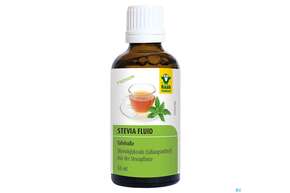 Sie sehen eine Packung Raab Stevia Fluid 50ml, Produktbild: 01 Raab Stevia Fluid 50ml, A-Nr.: 4369245 - 01