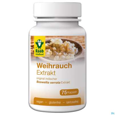 Raab Weihrauch Kapseln 75 Kapseln, A-Nr.: 4531585 - 02