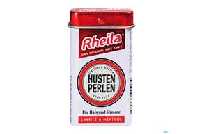 Sie sehen eine Packung Rheila Zuckerhaltig Hustenperlen 20g, Produktbild: 01 Rheila Zuckerhaltig Hustenperlen 20g, A-Nr.: 4517237 - 01