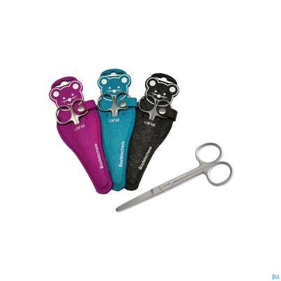 Sie sehen eine Packung Scheren Canal Rostfrei/stumpf +etui Kinder-u.basteln 10cm 1031- 1st, Produktbild: 01 Scheren Canal Rostfrei/stumpf +etui Kinder-u.basteln 10cm 1031- 1st, A-Nr.: 4881598 - 01