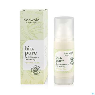 Seewald Bio.pure Gesichtscreme Reichhaltig 30ml, A-Nr.: 5378921 - 01