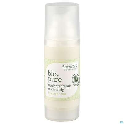 Seewald Bio.pure Gesichtscreme Reichhaltig 30ml, A-Nr.: 5378921 - 06