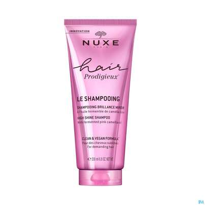 Sie sehen eine Packung Shampoon Nuxe/hair Prodigieux High Shine 200ml, Produktbild: 02 Shampoon Nuxe/hair Prodigieux High Shine 200ml, A-Nr.: 5880709 - 02