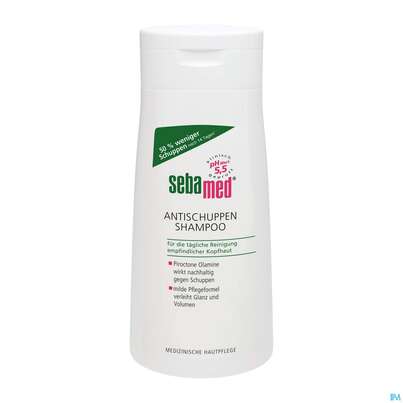 Sie sehen eine Packung Shampoon Sebamed/sebapharma Anti-schuppen 400ml, Produktbild: 01 Shampoon Sebamed/sebapharma Anti-schuppen 400ml, A-Nr.: 5745696 - 01