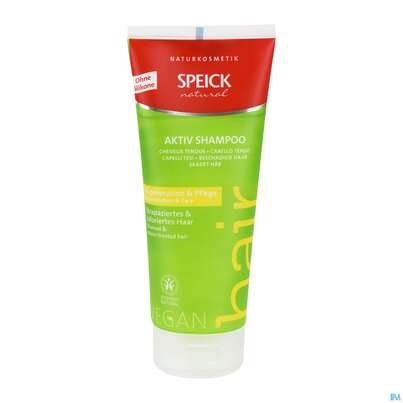 Sie sehen eine Packung Shampoon Speick Natural Aktiv Regeneration +pflege Nr 61 200ml, Produktbild: 01 Shampoon Speick Natural Aktiv Regeneration +pflege Nr 61 200ml, A-Nr.: 4196477 - 01