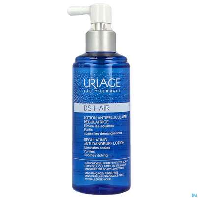 Sie sehen eine Packung Shampoon Uriage/ds Hair Anti-schuppen 100ml, Produktbild: 05 Shampoon Uriage/ds Hair Anti-schuppen 100ml, A-Nr.: 5618213 - 05