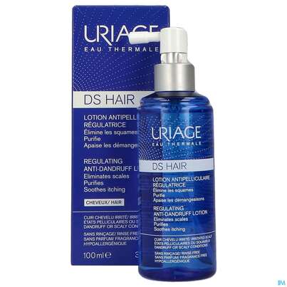 Sie sehen eine Packung Shampoon Uriage/ds Hair Anti-schuppen 100ml, Produktbild: 06 Shampoon Uriage/ds Hair Anti-schuppen 100ml, A-Nr.: 5618213 - 06