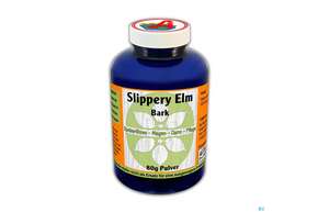 Sie sehen eine Packung Slippery Elm Bark Pulver 80g, Produktbild: 01 Slippery Elm Bark Pulver 80g, A-Nr.: 3815406 - 01