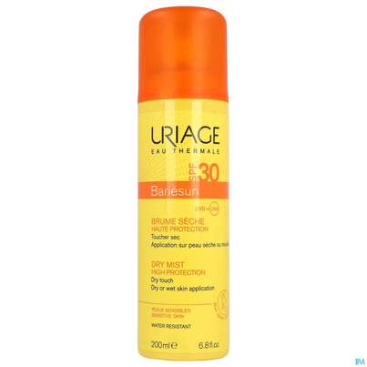 Sie sehen eine Packung Sonnenprodukte Uriage/bariesun Spruehnebel Spf30 Nicht Fettend 200ml, Produktbild: 01 Sonnenprodukte Uriage/bariesun Spruehnebel Spf30 Nicht Fettend 200ml, A-Nr.: 5618130 - 01