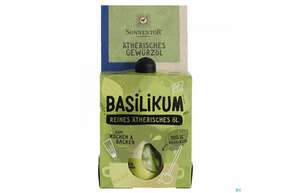 Sie sehen eine Packung Sonnentor Aetherisches Gewuerzoel Basilikum 17096 4,5ml, Produktbild: 01 Sonnentor Aetherisches Gewuerzoel Basilikum 17096 4,5ml, A-Nr.: 5227033 - 01