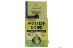 Sie sehen eine Packung Sonnentor Aetherisches Gewuerzoel Fuer Salate +dips Alt 18004 4,5ml, Produktbild: 01 Sonnentor Aetherisches Gewuerzoel Fuer Salate +dips Alt 18004 4,5ml, A-Nr.: 5227122 - 01