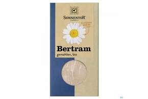Sie sehen eine Packung Sonnentor Bio Bertram Gemahlen 00683 40g, Produktbild: 01 Sonnentor Bio Bertram Gemahlen 00683 40g, A-Nr.: 5477066 - 01