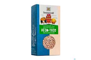 Sie sehen eine Packung Sonnentor Bio Keim Trio 01231 120g, Produktbild: 01 Sonnentor Bio Keim Trio 01231 120g, A-Nr.: 5743763 - 01