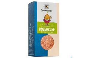 Sie sehen eine Packung Sonnentor Bio Rosenklee 00833 120g, Produktbild: 01 Sonnentor Bio Rosenklee 00833 120g, A-Nr.: 4389874 - 01