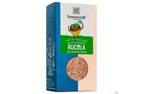 Sie sehen eine Packung Sonnentor Bio Rucola 00782 120g, Produktbild: 01 Sonnentor Bio Rucola 00782 120g, A-Nr.: 4150386 - 01
