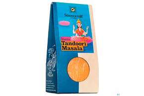 Sie sehen eine Packung Sonnentor Gewuerzmischung/bio Tandoori Masala Shantis 00760 32g, Produktbild: 01 Sonnentor Gewuerzmischung/bio Tandoori Masala Shantis 00760 32g, A-Nr.: 3972399 - 01