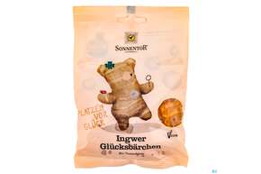 Sie sehen eine Packung Sonnentor Ingwer/bio Gluecksbaerchen 00055 100g, Produktbild: 01 Sonnentor Ingwer/bio Gluecksbaerchen 00055 100g, A-Nr.: 3257892 - 01