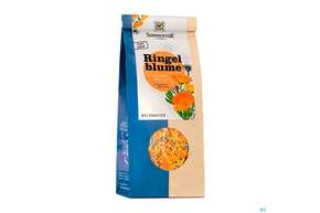 Sie sehen eine Packung Sonnentor Tee/bio Ringelblume 00214 50g, Produktbild: 01 Sonnentor Tee/bio Ringelblume 00214 50g, A-Nr.: 3388134 - 01
