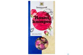 Sie sehen eine Packung Sonnentor Tee/bio Rosenbluetenknospen Lose 00233 30g, Produktbild: 01 Sonnentor Tee/bio Rosenbluetenknospen Lose 00233 30g, A-Nr.: 3388269 - 01
