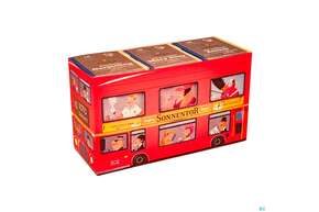 Sie sehen eine Packung Sonnentor Tee/bio Schwarztee London Bus 3 Packungen 01982 54st, Produktbild: 01 Sonnentor Tee/bio Schwarztee London Bus 3 Packungen 01982 54st, A-Nr.: 5742410 - 01