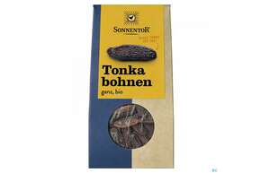 Sie sehen eine Packung Sonnentor Tonka Bohne Ganz 00665 20g, Produktbild: 01 Sonnentor Tonka Bohne Ganz 00665 20g, A-Nr.: 5227027 - 01