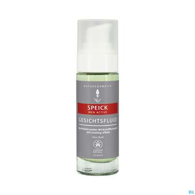 Sie sehen eine Packung Speick Men/active Gesichtsfluid Nr 61 30ml, Produktbild: 01 Speick Men/active Gesichtsfluid Nr 61 30ml, A-Nr.: 5775444 - 01