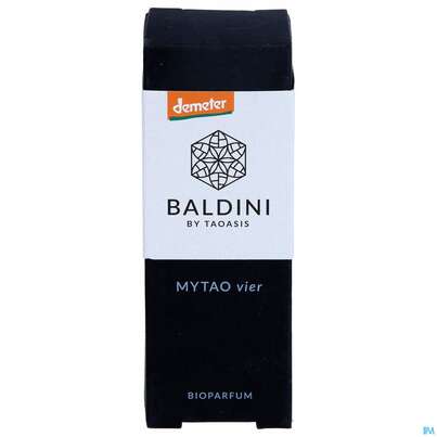 Sie sehen eine Packung Taoasis Naturparfum Mytao Vier Demeter 15ml, Produktbild: 01 Taoasis Naturparfum Mytao Vier Demeter 15ml, A-Nr.: 4109188 - 01