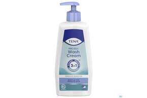 Sie sehen eine Packung Tena Wasch +pflegecreme 1000ml, Produktbild: 01 Tena Wasch +pflegecreme 1000ml, A-Nr.: 1240278 - 01