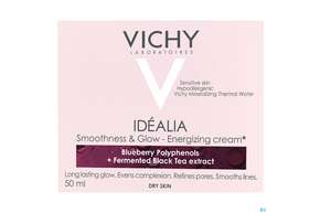 Sie sehen eine Packung Vichy Idealia Trockene Haut 50ml, Produktbild: 01 Vichy Idealia Trockene Haut 50ml, A-Nr.: 3971661 - 01