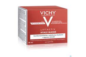 Sie sehen eine Packung Vichy Liftactiv Hyalu Maske Alle Hauttypen 50ml, Produktbild: 01 Vichy Liftactiv Hyalu Maske Alle Hauttypen 50ml, A-Nr.: 4870436 - 01