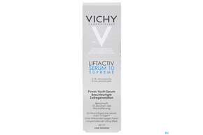 Sie sehen eine Packung Vichy Liftactiv/supreme Serum 10 50ml, Produktbild: 01 Vichy Liftactiv/supreme Serum 10 50ml, A-Nr.: 4436266 - 01