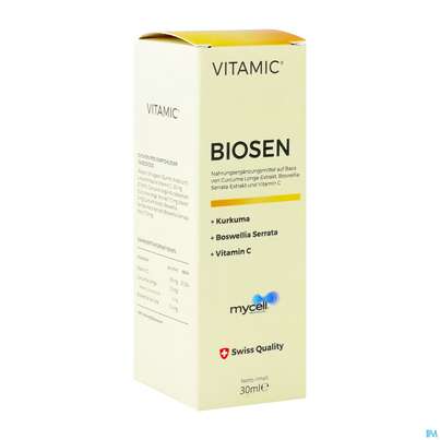 Vitamic Tropfen Biosen Kurkuma Boswellia Serrata Vitamin C 30ml, A-Nr.: 5666287 - 02