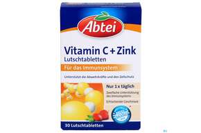 Vitamin C Tabl +zink -abtei 50000 30st, A-Nr.: 5331894 - 01