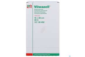 Vliwazell Saugkompresse Steril 15x 20cm 1st, A-Nr.: 3707562 - 01