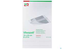 Vliwazell Saugkompresse Steril 15x 20cm 30st, A-Nr.: 3588927 - 01