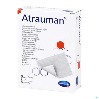 Wundauflagen Atrauman Salbenvlies Wirkstofffr Steril 5x 5cm 50st, A-Nr.: 1708876 - 04