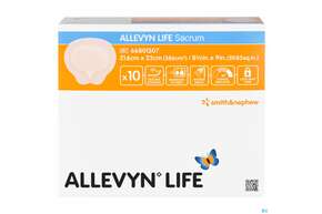 Wundverband Allevyn Life Schaumstoffverb.silikon Sacrum 21,6x 23,5cm 10st, A-Nr.: 4137121 - 01