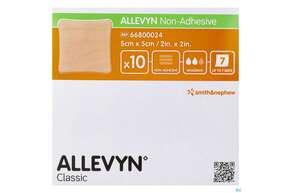 Wundverband Allevyn/polyurethan Non Adhesive 5x 5cm 10st, A-Nr.: 2705383 - 01