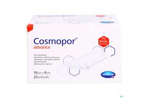 Wundverband Cosmopor/advance 10x 6cm 25st, A-Nr.: 3796761 - 01