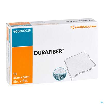 Wundverband Durafiber/gelbildend 5x 5cm 10st, A-Nr.: 3815961 - 03