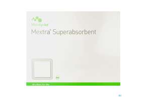 Wundverband Mextra Superabsorbent 20x 25cm 10st, A-Nr.: 4802498 - 01