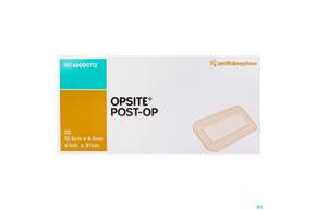 Wundverband Opsite Post-op 8,5x15,5cm 20st, A-Nr.: 1703241 - 01