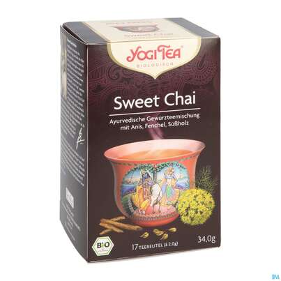 Yogi Tea Bio Sweet Chai 34g 17st, A-Nr.: 5749872 - 04