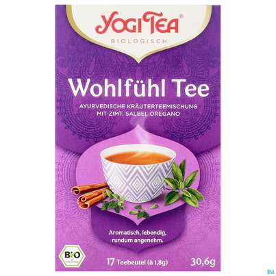 Yogi Tea Bio Wohlfuehl 17st, A-Nr.: 5750013 - 01