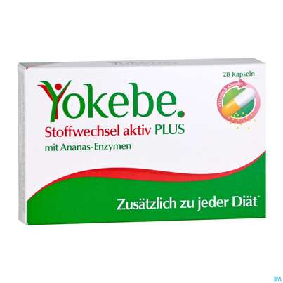 Yokebe Plus Stoffwechsel Aktiv Kapseln 28st, A-Nr.: 4093613 - 03