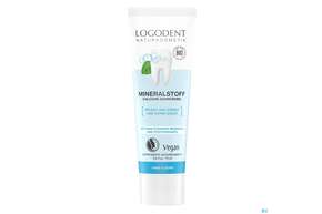 Sie sehen eine Packung Zahncreme Logona Logodent Mineralstoff Calcium 75ml, Produktbild: 01 Zahncreme Logona Logodent Mineralstoff Calcium 75ml, A-Nr.: 5410895 - 01